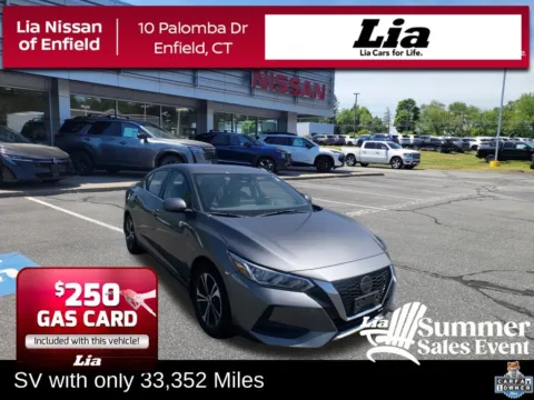 Gray 2023 Nissan Sentra SV for sale in Enfield, CT
