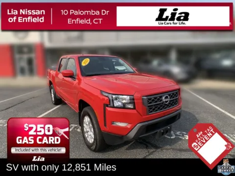 Red 2023 Nissan Frontier SV for sale in Enfield, CT