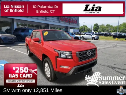 Red 2023 Nissan Frontier SV for sale in Enfield, CT