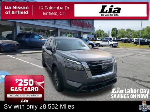 Gray 2024 Nissan Pathfinder SV for sale in Enfield, CT