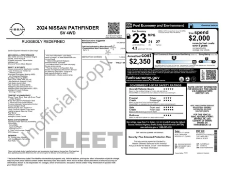 More photos of 2024 Nissan Pathfinder SV at Lia Nissan of Enfield, CT