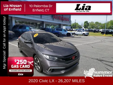 Unknown 2020 Honda Civic LX for sale in Enfield, CT