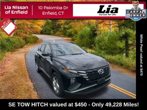 White 2024 Hyundai Tucson SE for sale in Enfield, CT