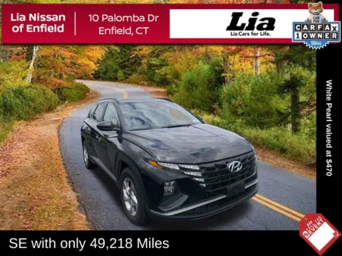 White 2024 Hyundai Tucson SE for sale in Enfield, CT