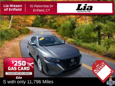 Gray 2025 Nissan Sentra S for sale in Enfield, CT
