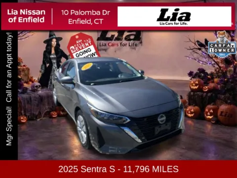 Gray 2025 Nissan Sentra S for sale in Enfield, CT