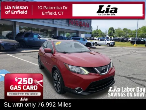Red 2017 Nissan Rogue Sport SL for sale in Enfield, CT