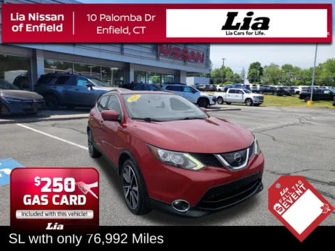 Red 2017 Nissan Rogue Sport SL for sale in Enfield, CT