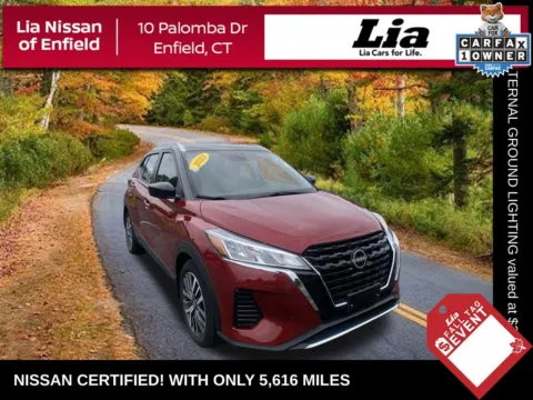 Black 2023 Nissan Kicks SV for sale in Enfield, CT