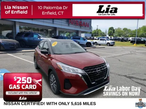 Black 2023 Nissan Kicks SV for sale in Enfield, CT