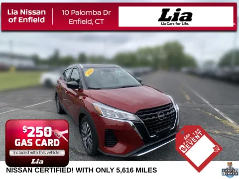 Black 2023 Nissan Kicks SV for sale in Enfield, CT