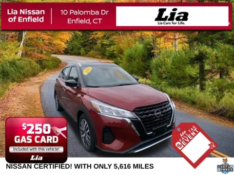 Black 2023 Nissan Kicks SV for sale in Enfield, CT