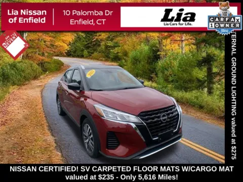 Black 2023 Nissan Kicks SV for sale in Enfield, CT