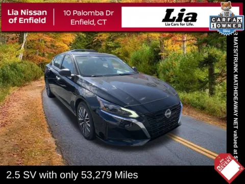 Black 2025 Nissan Altima 2.5 SV for sale in Enfield, CT