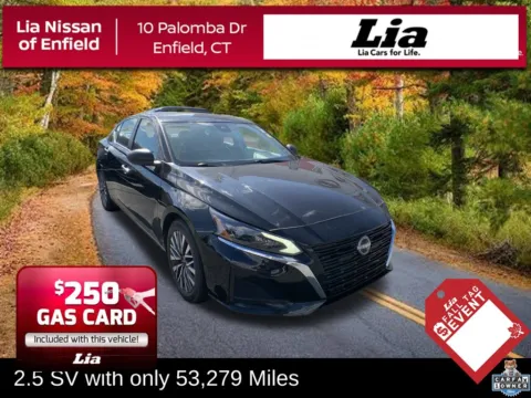 Black 2025 Nissan Altima 2.5 SV for sale in Enfield, CT