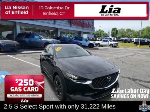 Black 2024 Mazda CX-30 2.5 S Select Sport for sale in Enfield, CT