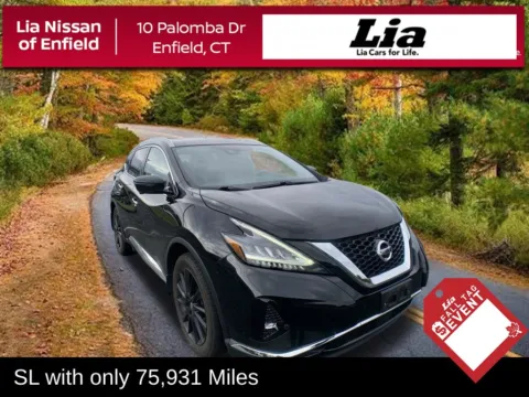 Black 2020 Nissan Murano SL for sale in Enfield, CT