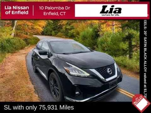 Black 2020 Nissan Murano SL for sale in Enfield, CT