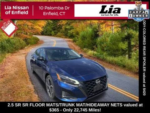 Blue 2023 Nissan Altima 2.5 SR for sale in Enfield, CT