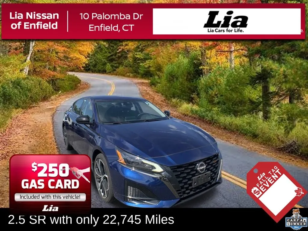 Blue 2023 Nissan Altima 2.5 SR for sale in Enfield, CT