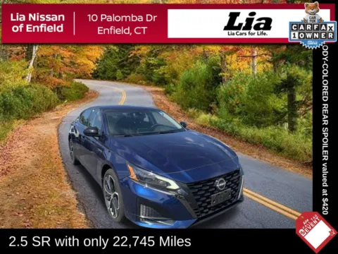 Blue 2023 Nissan Altima 2.5 SR for sale in Enfield, CT