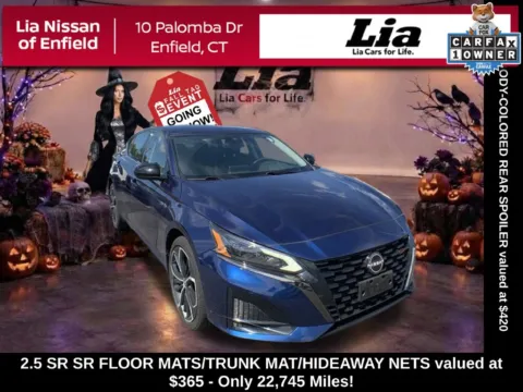Blue 2023 Nissan Altima 2.5 SR for sale in Enfield, CT