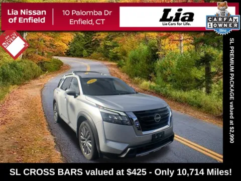 Silver 2025 Nissan Pathfinder SL for sale in Enfield, CT