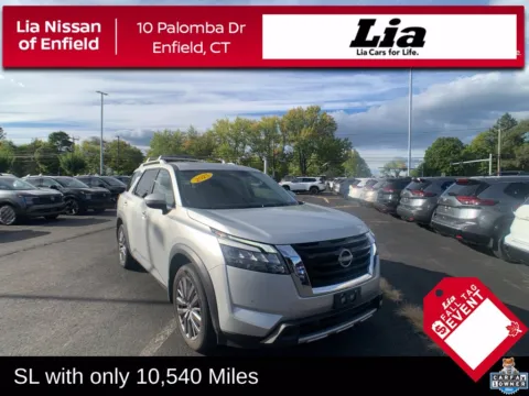 Silver 2025 Nissan Pathfinder SL for sale in Enfield, CT