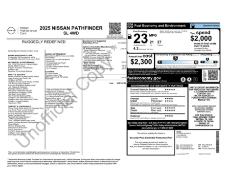More photos of 2025 Nissan Pathfinder SL at Lia Nissan of Enfield, CT