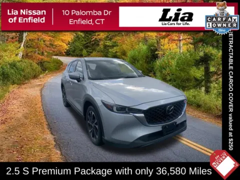 Silver 2023 Mazda CX-5 2.5 S Premium Package for sale in Enfield, CT