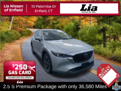 Silver 2023 Mazda CX-5 2.5 S Premium Package for sale in Enfield, CT