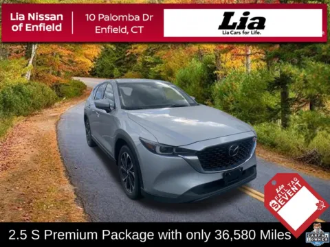 Silver 2023 Mazda CX-5 2.5 S Premium Package for sale in Enfield, CT