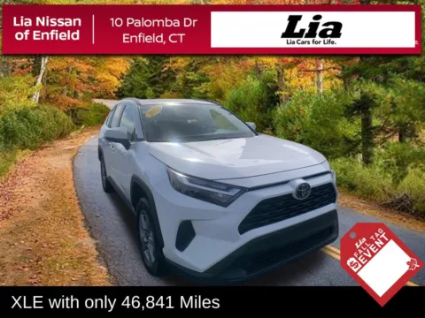 White 2025 Toyota RAV4 XLE for sale in Enfield, CT