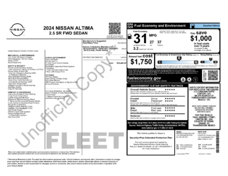 More photos of 2024 Nissan Altima 2.5 SR at Lia Nissan of Enfield, CT