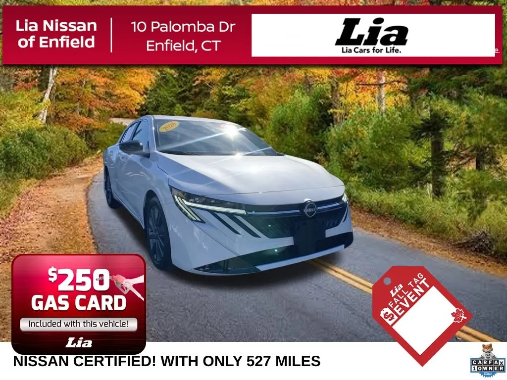 White 2026 Nissan Sentra SL for sale in Enfield, CT