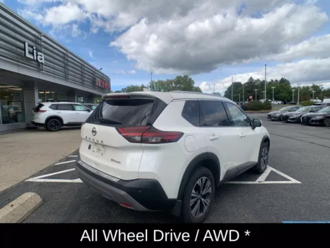 Another view of 2021 Nissan Rogue SV for sale in Enfield, CT at Lia Nissan of Enfield