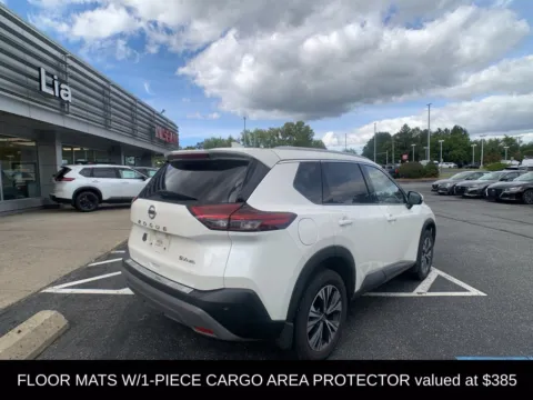 Another view of 2021 Nissan Rogue SV for sale in Enfield, CT at Lia Nissan of Enfield