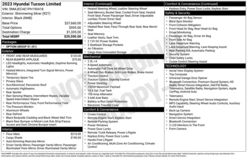 More photos of 2023 Hyundai Tucson Limited at Lia Nissan of Enfield, CT