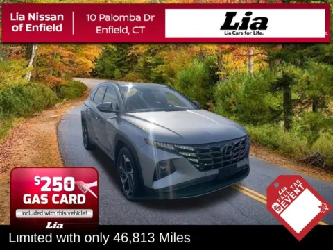 Silver 2023 Hyundai Tucson Limited for sale in Enfield, CT