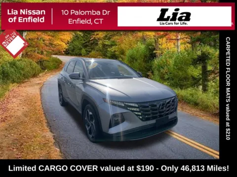 Silver 2023 Hyundai Tucson Limited for sale in Enfield, CT