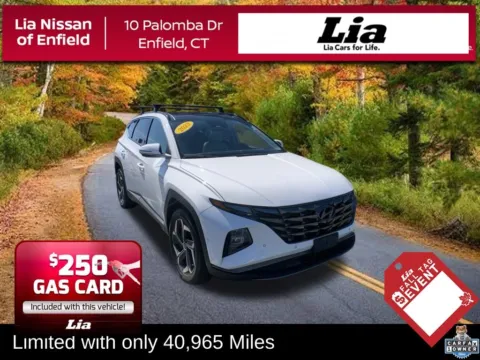 White 2023 Hyundai Tucson Limited for sale in Enfield, CT