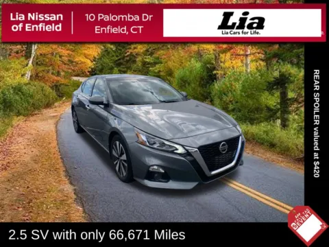 Gray 2020 Nissan Altima 2.5 SV for sale in Enfield, CT