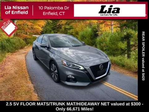 Gray 2020 Nissan Altima 2.5 SV for sale in Enfield, CT