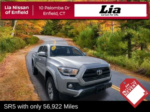 Silver 2017 Toyota Tacoma SR5 for sale in Enfield, CT
