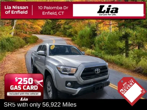 Silver 2017 Toyota Tacoma SR5 for sale in Enfield, CT
