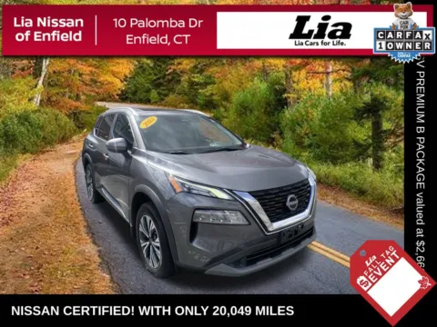 Gray 2023 Nissan Rogue SV for sale in Enfield, CT