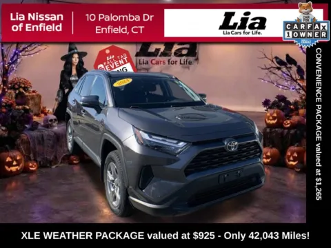 Gray 2024 Toyota RAV4 XLE for sale in Enfield, CT