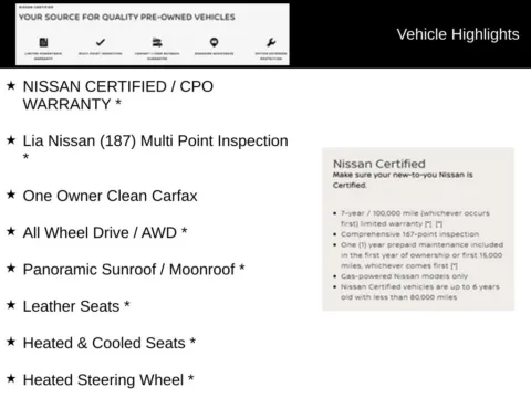 More photos of 2025 Nissan Murano Platinum at Lia Nissan of Enfield, CT