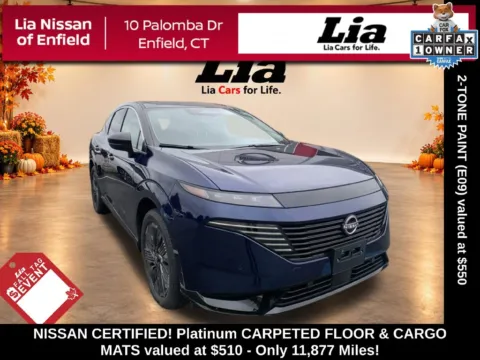 Blue 2025 Nissan Murano Platinum for sale in Enfield, CT