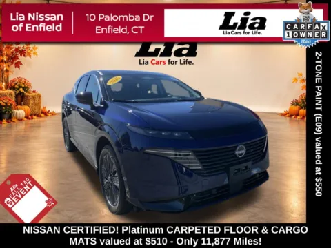 Blue 2025 Nissan Murano Platinum for sale in Enfield, CT